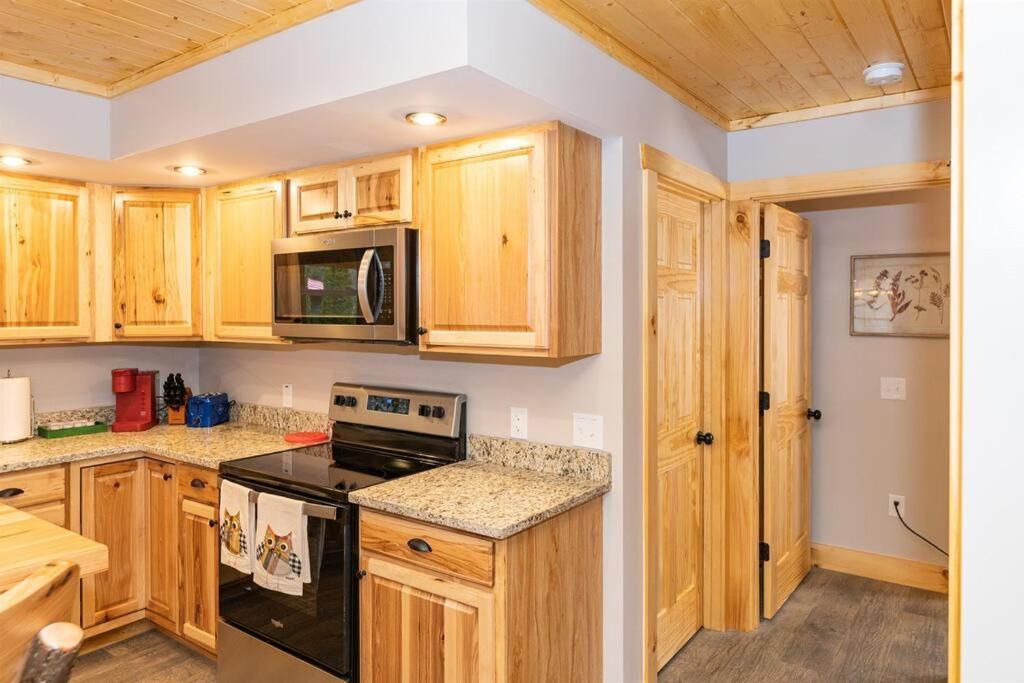 The Snow Owl Cabin Maggie Valley Eksteriør billede