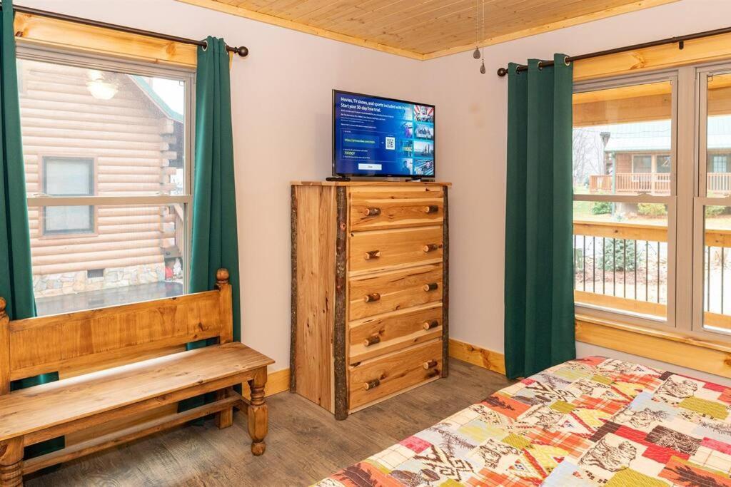 The Snow Owl Cabin Maggie Valley Eksteriør billede