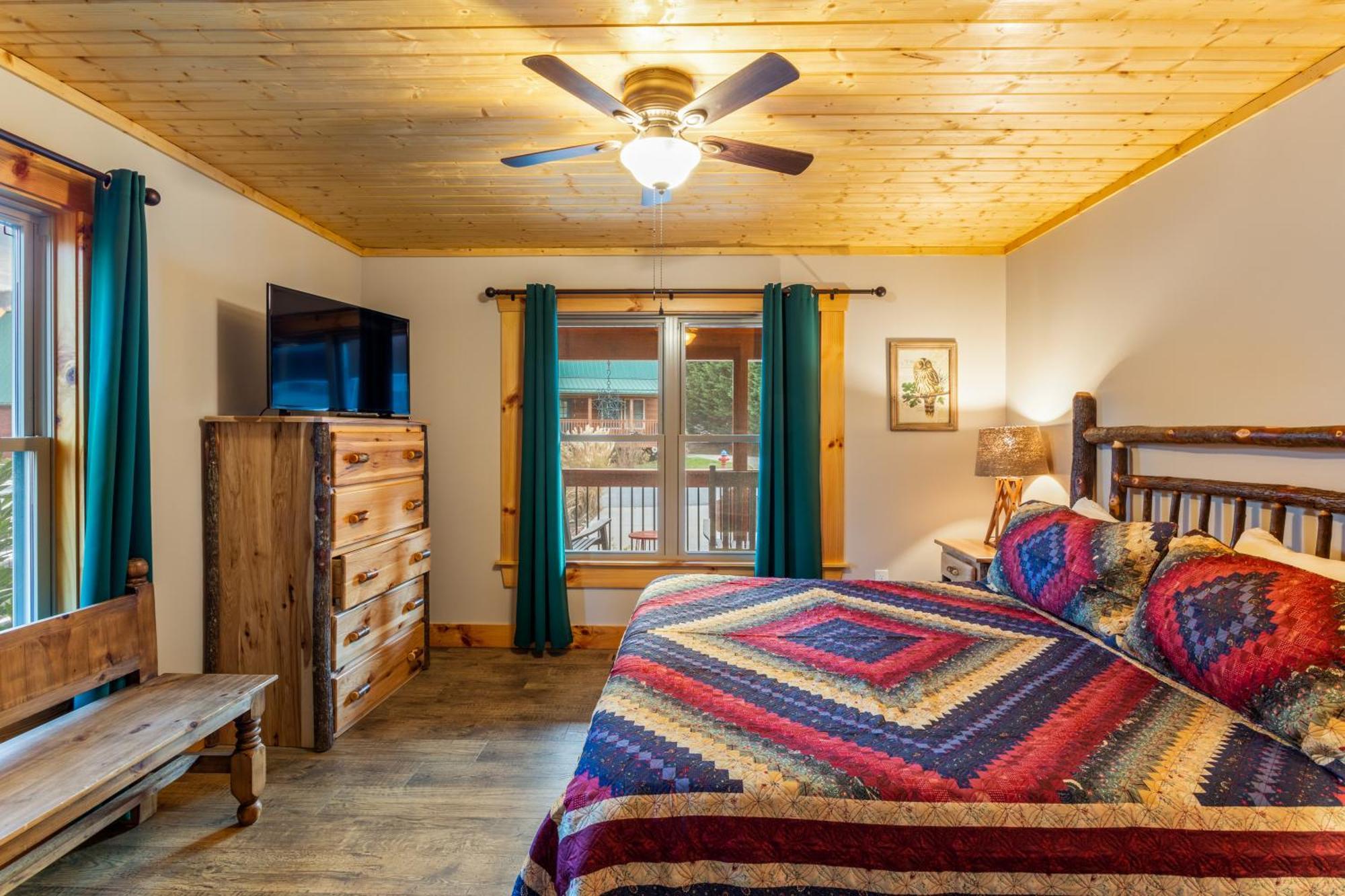 The Snow Owl Cabin Maggie Valley Eksteriør billede