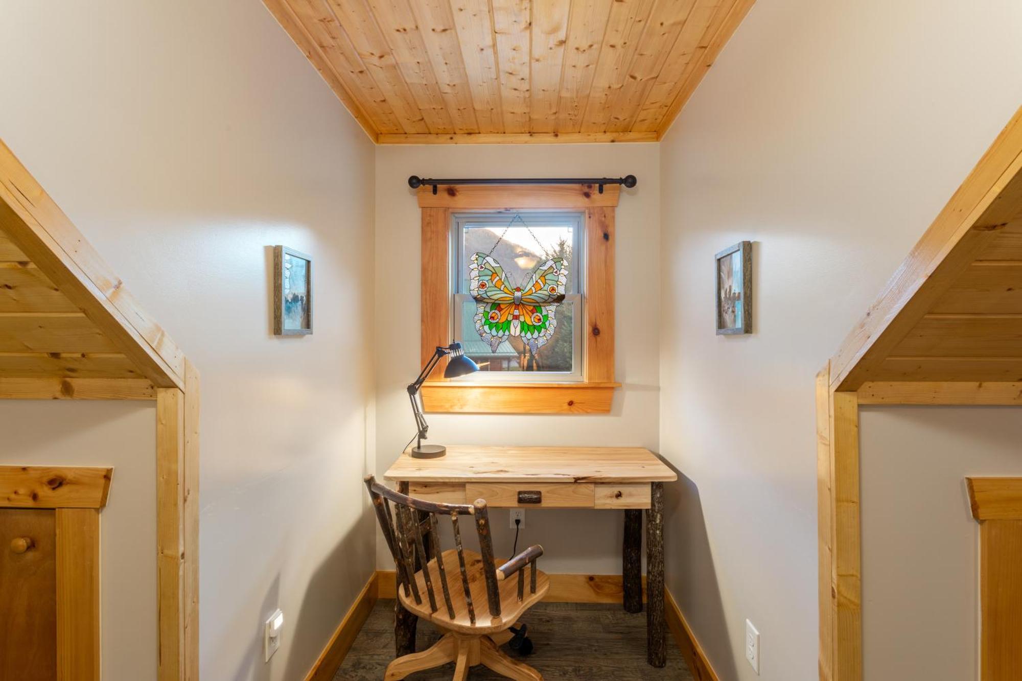The Snow Owl Cabin Maggie Valley Eksteriør billede