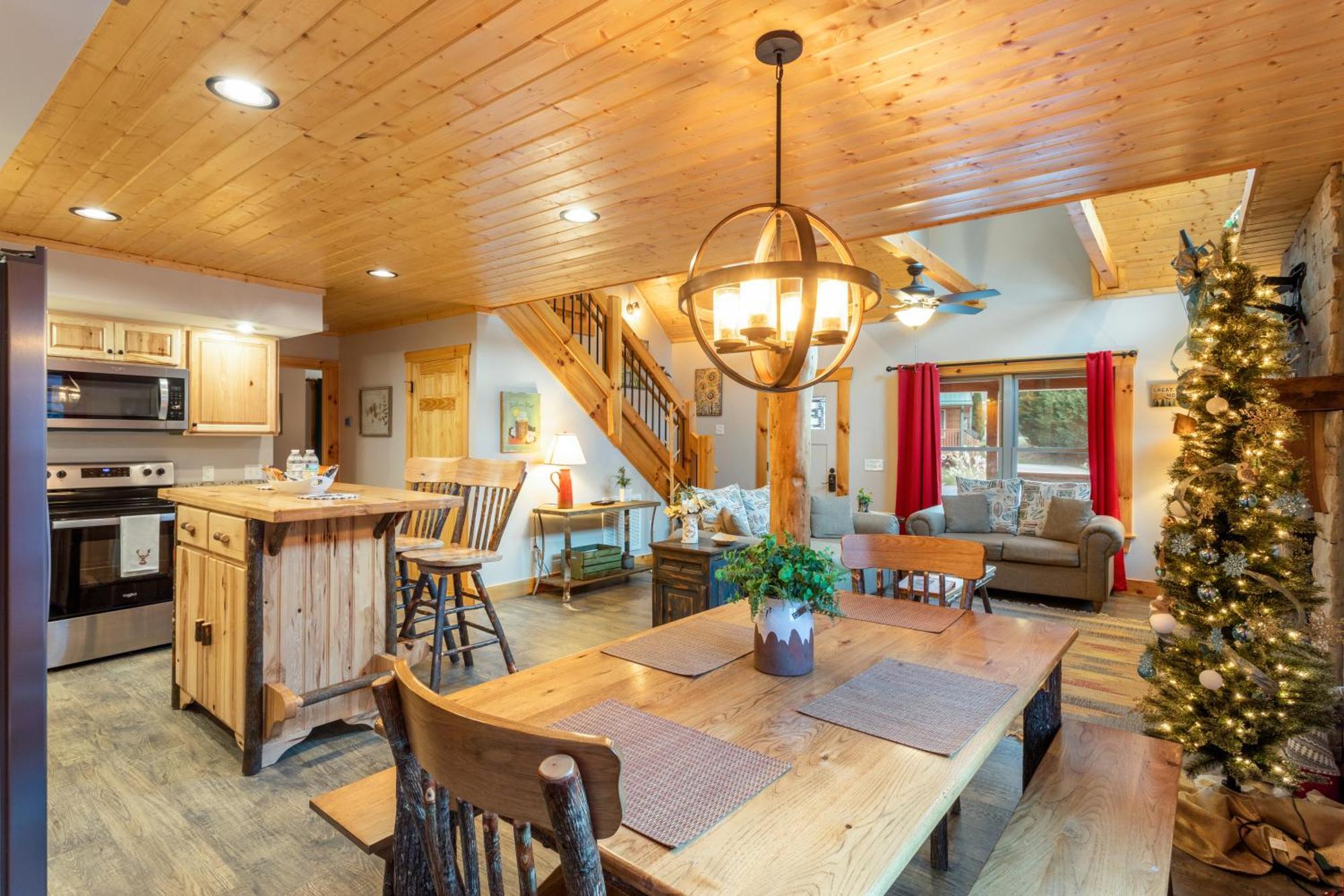 The Snow Owl Cabin Maggie Valley Eksteriør billede
